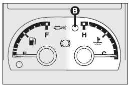 Peugeot Boxer hűtőfolyadék hőmérsékletmérő